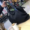 Shoulder Bags European And American Fashion Cotton Hollow Mesh Zipper Bag Simple Horizontal Square Large Capacity Handbag