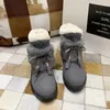 Stiefelschuhe für Frauen braune Damen Schnee elegant mit mittleren Heels Booties Knöchel Quasten Designer Luxus angeboten 39