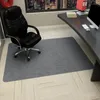 Tapis carreaux de bois dur chaise de sol de sol roulant protéger les planchers pour le jeu de travail à domicile sans glissement sans curling