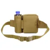 Rucksackpackungen Taschen Taktische Wasserflasche Telefon Beutel Taille Pack Outdoor Jagdzyling Wanderbeutel Militärkampf Camo Belt Dhiqi