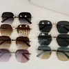 Gafas de sol de gradiente de lujo Diseñador Protección contra la radiación Gafas de sol para hombres Elaza al aire libre Gafas de protección de ocio con caja