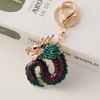 Keychains Lanyards Handbag accessories dragon keychain beautiful gift car pendant Q240403