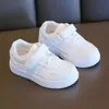 Athletic Outdoor Comfortable Kids White Sneakers for Boys Girls Running Tennis Shoes Student Lightweight Sport Athletic Casual Walking Shoe 21-38 240407