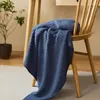 Mantas de algodón tejido de tejido decorativo de cama casera decorativa sofá borla de alta calidad súper suave esponjoso