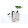 Hip Flasks Groomsmen Prezent - Prezenty na wesele Favor Flask Pudełko Grawerowane 6 uncji zwyczaj ze stali nierdzewnej