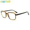 Lunettes de soleil Frames Cool Kid Verres optiques Myopie ACÉTATE RECTANGE VERRE ANNÉE 12-16AGE Cadre flexible Lire les enfants