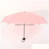 Outdoor Gadgets Mini Pocket Umbrella Women Uv Small Umbrellas 180G Rain Waterproof Men Sun Parasol Convenient Girls Travel Parapluie Otsv6
