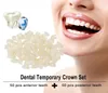 Paquet de 100pcs Dentaire Temporary Crown Antériaux Dental Ateriors Front Molar Postérieur Produits de dentiste Materials Nature Color7239710