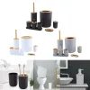 Sets 7 Pieces Simple Bathroom Accessory Set Tumbler for Bathroom Home