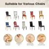 Couvre-chaise Couverture élastique en spandex de couleur unie Seikano avec jupe plissée à volants pour décoration de banquet el