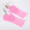 Pet Grooming Bathing Gloves Dog Cat Bathing Shampoo Scrubber Magic Massaging Cleaning Cleaner Sponge Silicon Hair Removal Glove