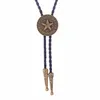 Bolo bindet neue Texas Pentagram Bolo Tie 240407