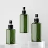 Opslagflessen 50-200 ml Spuitfles draagbare groene plastic spuitbevestigbare reisbenodigdheden parfum cosmetische containers