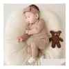 Clothing Sets Spring Baby Girl Clothes Homewear Pajamas For Girls Toddler Drop Delivery Kids Maternity Otqrr