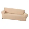 Couvrages de chaise SOFA élastique Couverture moderne pour le salon en L Futon sans bras 2 Seater