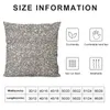 Pillow Silver Glitter Throw Cover Cases