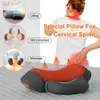 Masseur de masseur corporel complet oreiller de massage cervical masseur de traction vertébrale dispositif de massage du cou épaule vibration des soins de santé compresse à chaud 240407