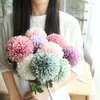 Decoratieve bloemen 10 st Artificial Dandelion Ball Silk Flower Branch Home Decoratie Fake Wedding Bouquet Party Backdrop Arrangement