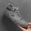 Casual Shoes Ankle Boots For Men Light Leather Spring Luxury Male Outdoor Waterproof Snow 2024 High Top Sneakers