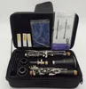 Yamaha Intermediate Student BB Clarinets CL255 17 Nyckel med tillbehör Professionell studentmodell Bakelite4154142