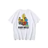 Ny A Bathing A AP den nya ungdoms fritid Sesame Street Anime Round Neck T-shirt