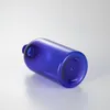 Depolama Şişeleri 12 PCS 500ml Boş Clear Siyah Mavi Kozmetik Şişe Plastik Vidalı Kaplar Duş Jel Şampuan Yağ Ambalaj
