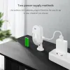 Kleding Tuya WiFi Motion Sensor Human Body PIR -sensor met Siren Sound Alarm 80DB, Smart Life App voor Home Automation Smart Alarm System