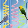 Other Bird Supplies 3 Pcs Decorate Parrot Swing Ladder Twerking Toys For Birds Fabric Cockatiel Cage