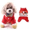 Abbigliamento per cani abiti natalizi per animali domestici abbigliamento da maglione morbido caldo per cani cuccioli di costume da gatto forniture per cappotto