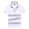 Boss Polo Mens Mens Polos T-shirts Designer Business Casual Business Golf T-shirt Coton Pure Colonnées Collives T-shirt USA High Street Fashion Brand d'été