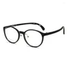 Occhiali da sole cornici katkani ultralight comodo silicone occhiali da occhiali rotondi rotondi retrò occhiali da prescrizione in cornice