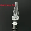 Nectar collector kits met titanium keramische kwarts tip mini -glazen buis olie rig glas bong rig kits glazen water waterpijpen