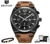 Benyar Mens Watches Military Army Chronograph Watch Luxury Sports Casual Waterproof Male Watch Quartz Man Wristwatch XFCS T21038220