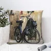 Kissen Fahrrad mit Solex Auxiliary Motor werfen Couchs Kissenbezüge für Sofa