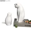 Arts and Crafts Resin Cat Ornaments Animal Fiurines Statue Statuette Sculpture Livin Room Decoration Crafts Home Accessories Display iftL2447