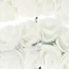 Decoratieve bloemen Mini Rose Head for Crafts Artificial Heads Faux Decor Small Fake Wedding