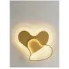 Światła sufitowe Nowoczesne ciepłe światło LED do pokoju dziecięcego żyrandola dziewczyna Romantyczna miłość