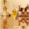 Autre Drinkware 6oz / 8oz Clear Plastic Champagne Flûte idéal pour la maison Daily Life Wedding Toasting Party Disposable Cup Drop Livrot GA DHB7H