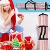 Depolama Çantaları Noel Silindir Hediye Sargısı Açık Çanta Sarma Kağıdı