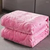 Blankets Warm Winter Blanket Jacquard Fleece For Sofa Bed Cover Fluffy Soft And Throws Bedspread On The