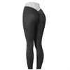 Yoga kläder Yoga kläder Nylon Back V Butt Pants Kvinnor Hög midja Fitness Workout Gym Running Scrunch Leggings Byxor Jogging Activ DH41C