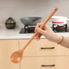 Spoons Solid Wood Soup Coffee Tea Stirring Long Handle Portable Wooden Spoon For Cooking Kitchen Accessories Pot