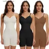 Shaper Tammella a vita sexy body senza schienale shaper corpo pieno per il controllo della pancia di pancia di pancia sollevatore di setaio per la coscia più sottile spesher sperser l2447