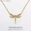 Necklaces Necklace Gold Dragonfly 2021 Summer Brand New Fine Bohemia Jewelry Europe Bijoux Gift For Women Girls