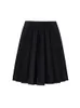 Japanese Preppy Style Women Elastic Waist Long Midi Skirt Ladies Fashion Party Skirt Female Pleated Girls School Uniform Skirt240325