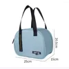 Storage Bags Portable Oxford Insulated Lunch Bag Foldable Semicircle Thermal Bento Boxes Cooler Food Container For School Picnic