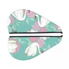 Handdoek Microveiber Hair Care Cap Elegant Swan met roze bloemen Absorberende wrap Snel drogen voor vrouwelijke meisjes