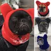 Pitre de chapeau d'hiver de vêtements pour chiens avec cordon réglable pour protection contre le vent confortable