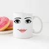 Game Inspired Man Face Mug Men Funny Faces Faces Coffee Chete Gamer Birthday Birthday Gift de volta à escola 240407