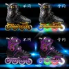 Chaussures roller patins adultes en ligne patins de chaussures planes professionnelles chaussures de fantaisie chaussures roller patins à roule